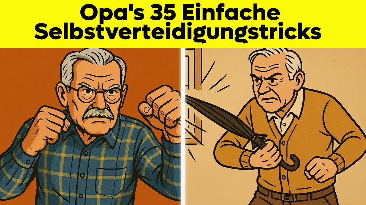 Opa's 35 Einfache Selbstverteidigungstricks, Die Dir Eines Tages Das Leben Retten K&ouml;nnten!