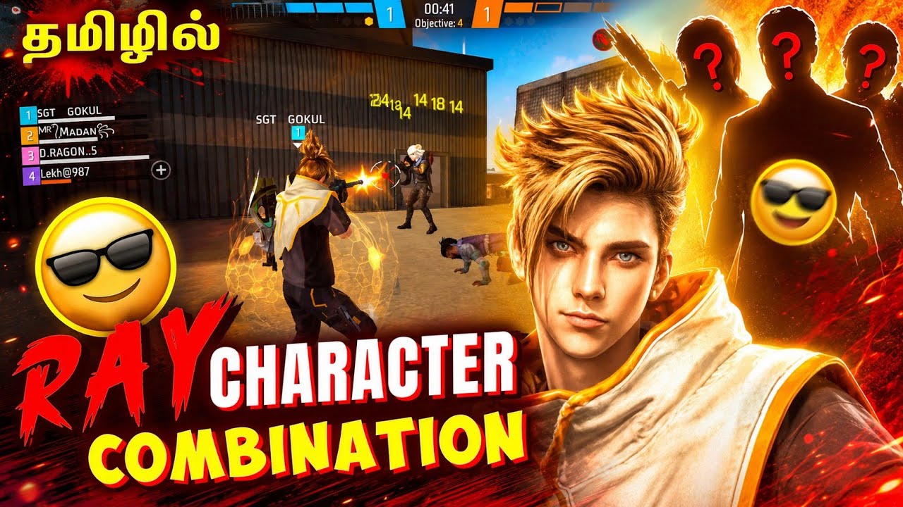 Best Ray Character Combination and Tips | Free Fire Tamil