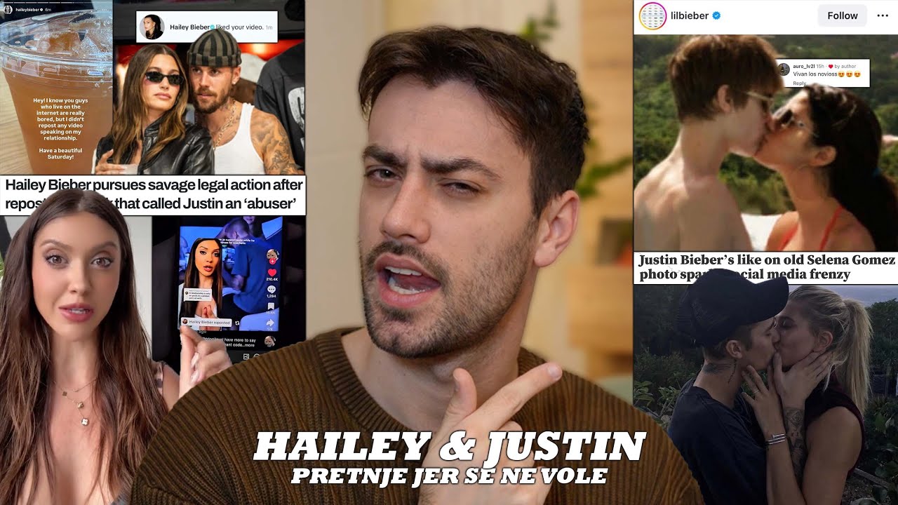 HAILEY BIEBER TUŽI TIKTOKERKU DOK JUSTIN LAJKUJE KOMENTARE O SELENI GOMEZ | Nenad Ulemek