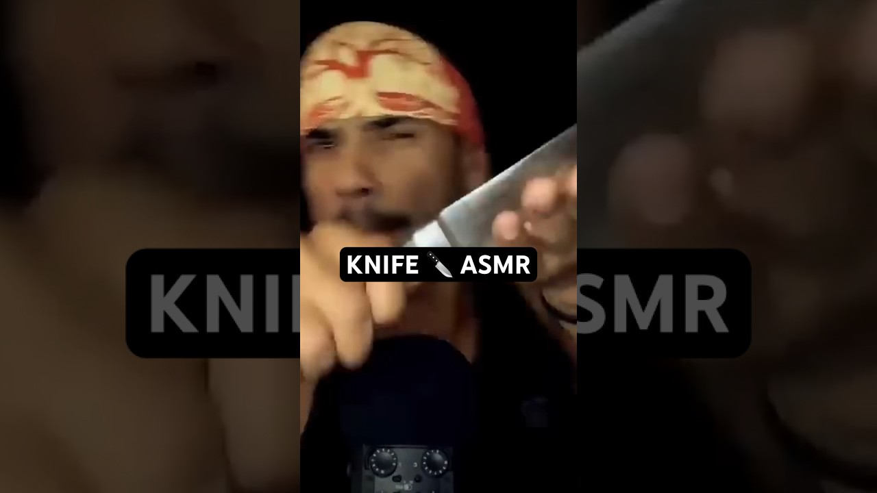 KNIFE SOUNDS ASMR #asmr #asmrcommunity #asmrtingles #relaxing #sound