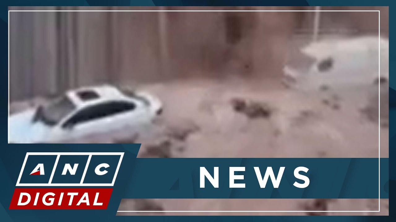Floods hit China's Chongquing submerging cars and trucks | ANC
