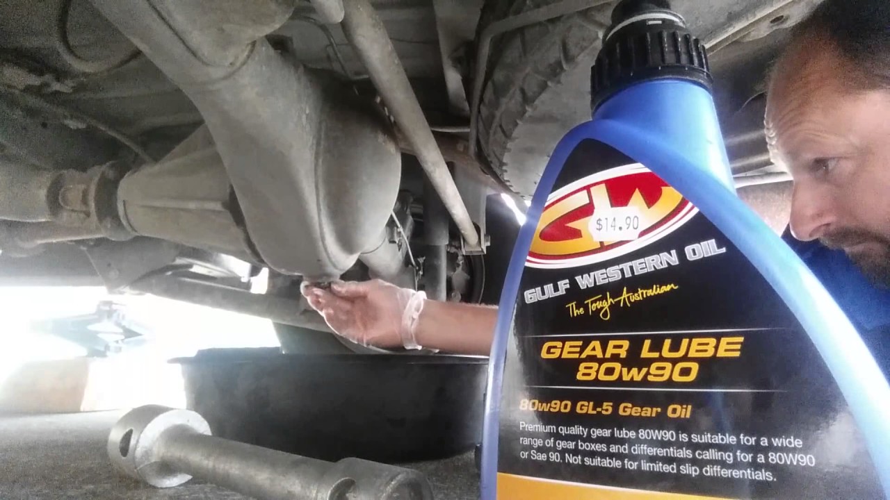 TCR Estima/Previa/Tarago Differential Fluid Change
