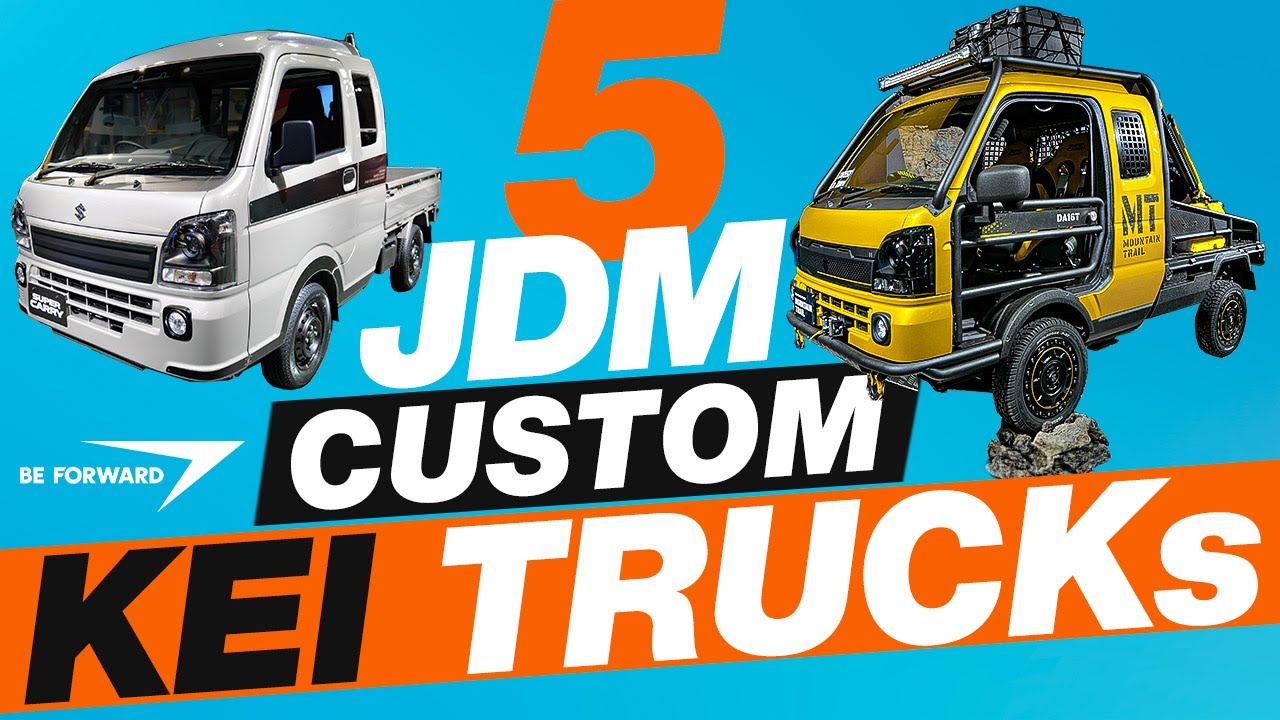 Японские мини-грузовики на заказ - KEI TRUCKS на Токийском автосалоне!