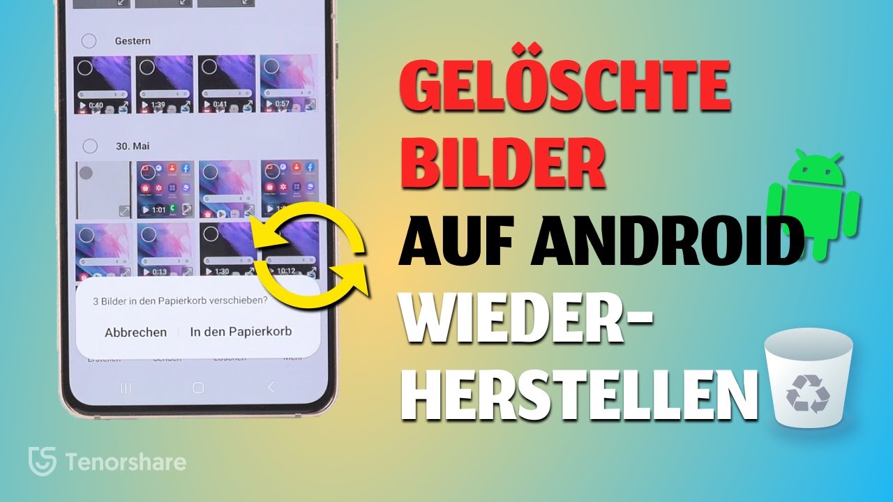 Android USB-Debugging aktivieren | Gel&ouml;schte Fotos(Nach 30 Tage & Ohne Backup) wiederherstellen!
