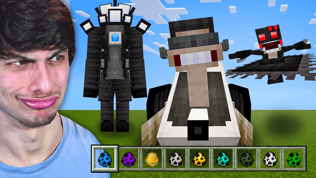 JE JOUE À UN MODE SKIBIDI TOILET MINECRAFT... (c'est la fin)