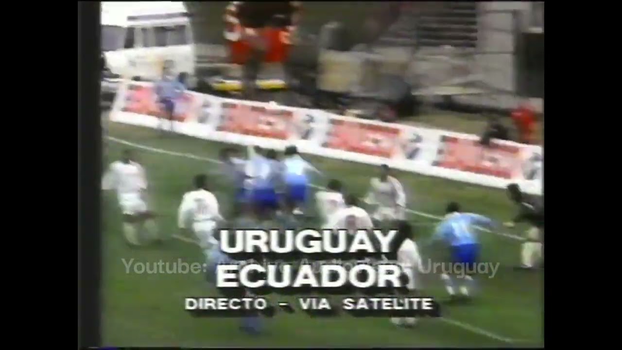Promo eliminatorias Mundial '94  - Teledoce (1993)