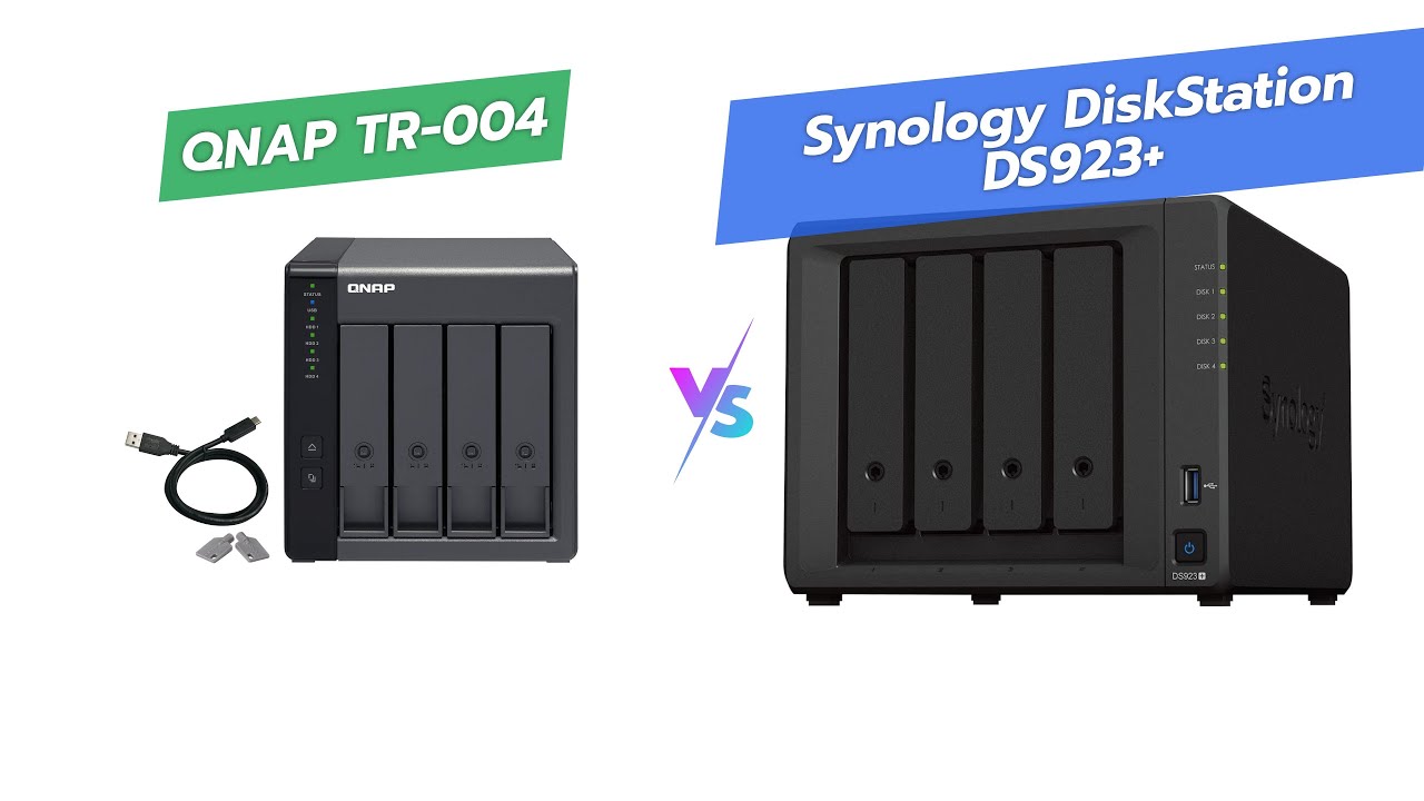 🆚 QNAP TR-004 vs Synology DS923+ | Which is Best? 🔍