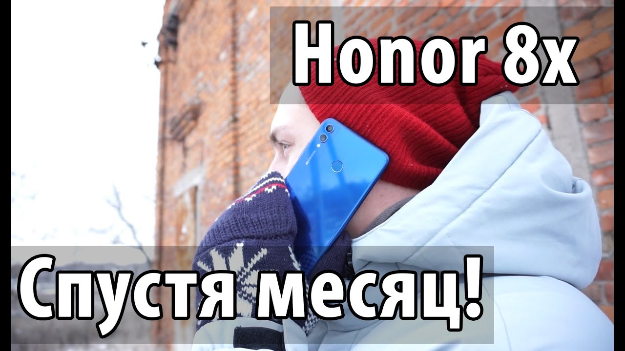 Honor 8x спустя месяц использования!