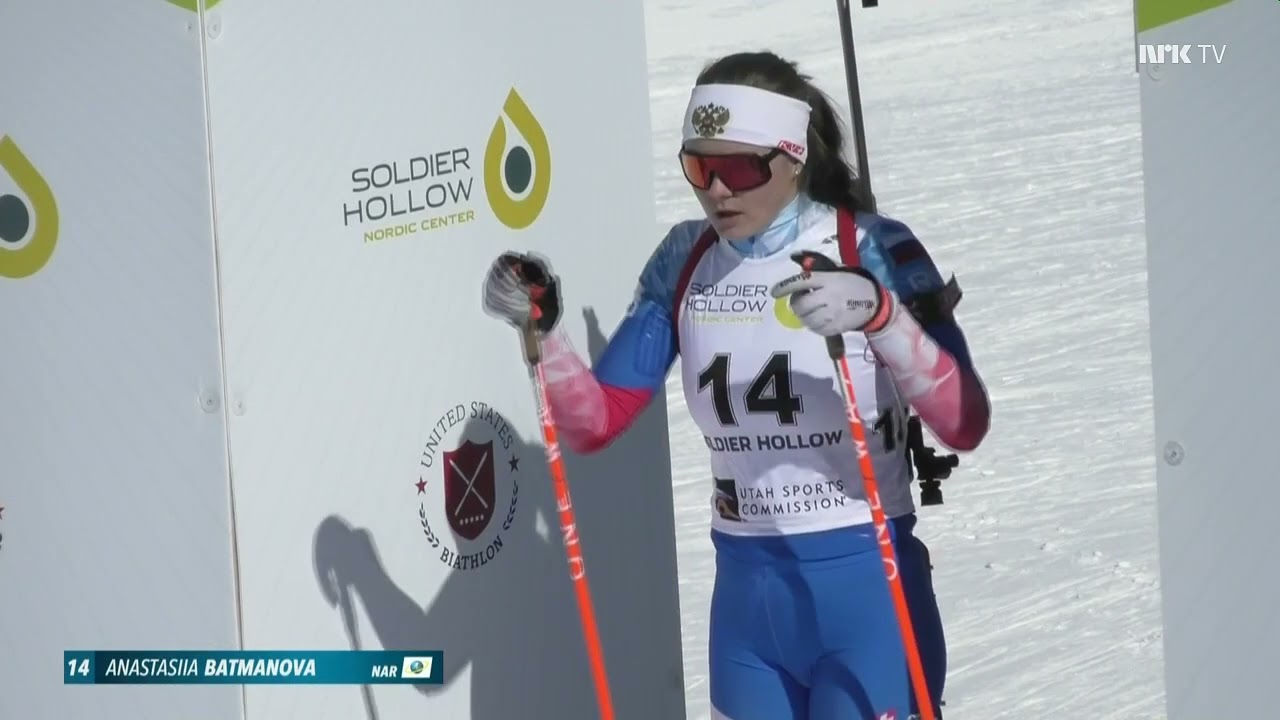 Biathlon Junior World Championship - Sprint, Women (Norwegian commentary)