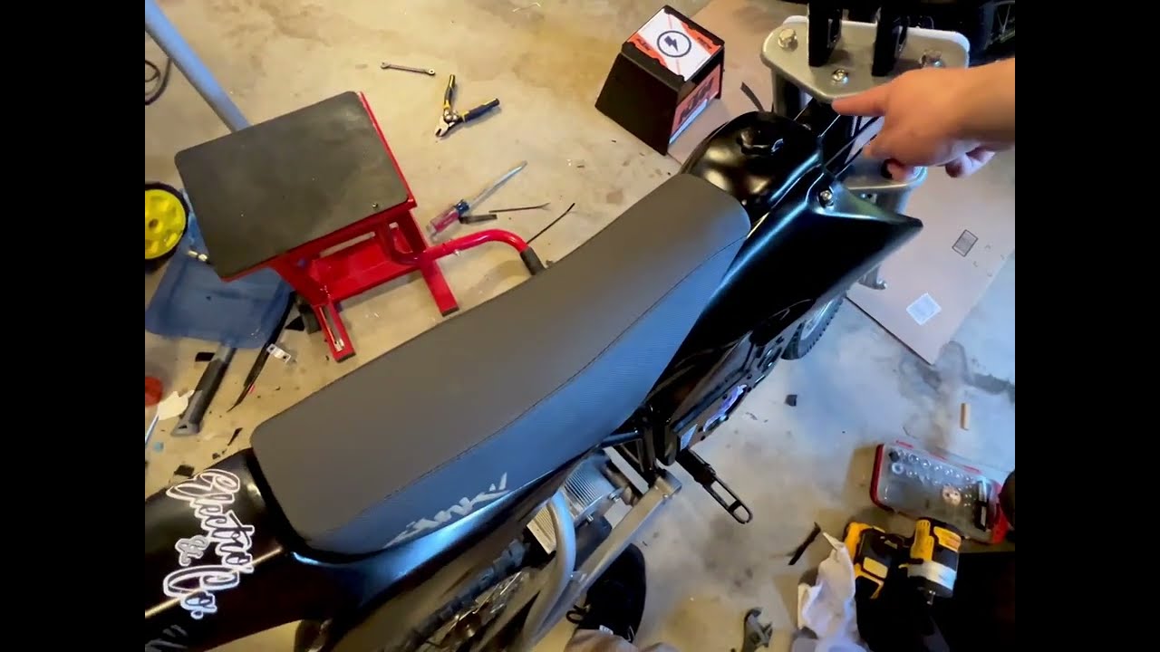 Razor MX650 Seat Upgrade