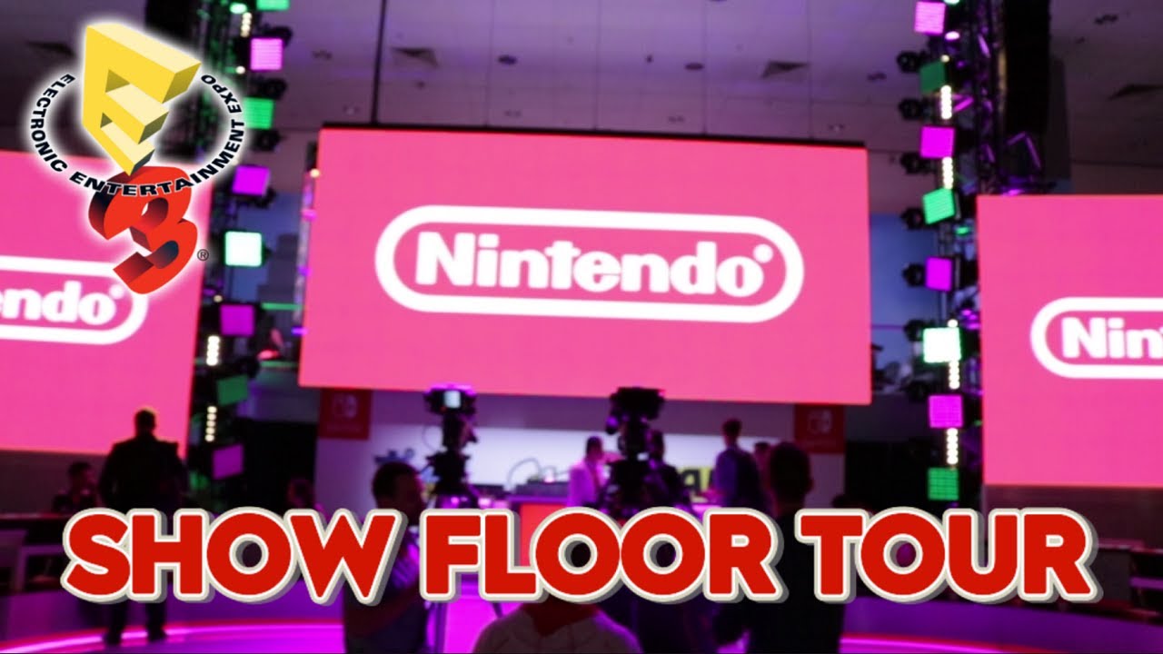 Nintendo E3 Full Show Floor Tour