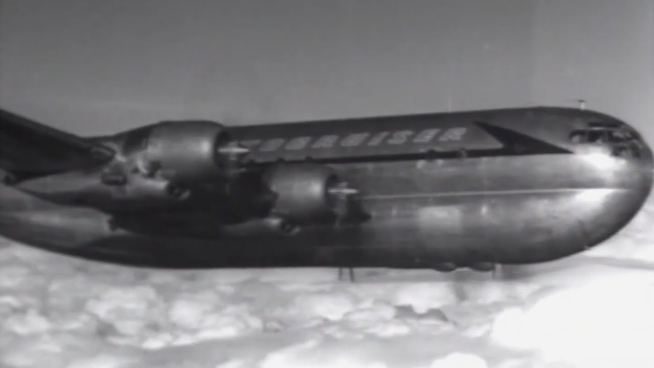 Boeing Model 377 Stratocruiser In Flight | Boeing Classics