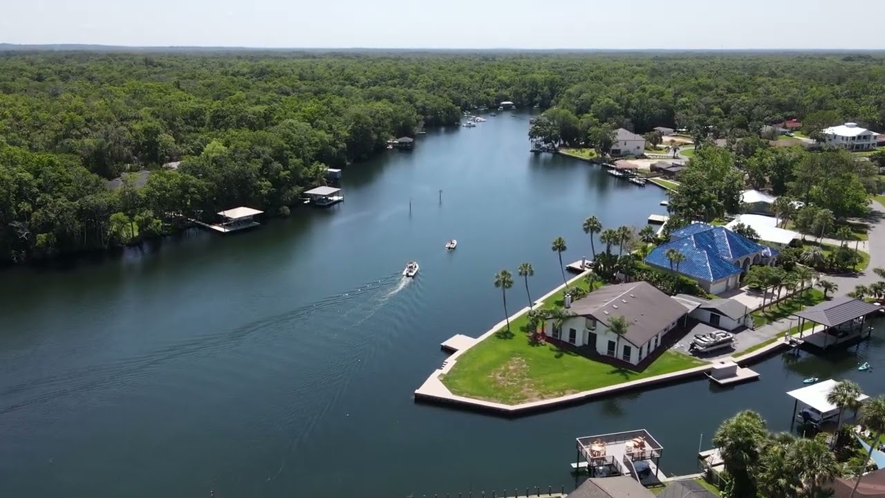 Real Estate Photography- Drone Aerial Video Homosassa River Aerial Tour | Better Home Photos