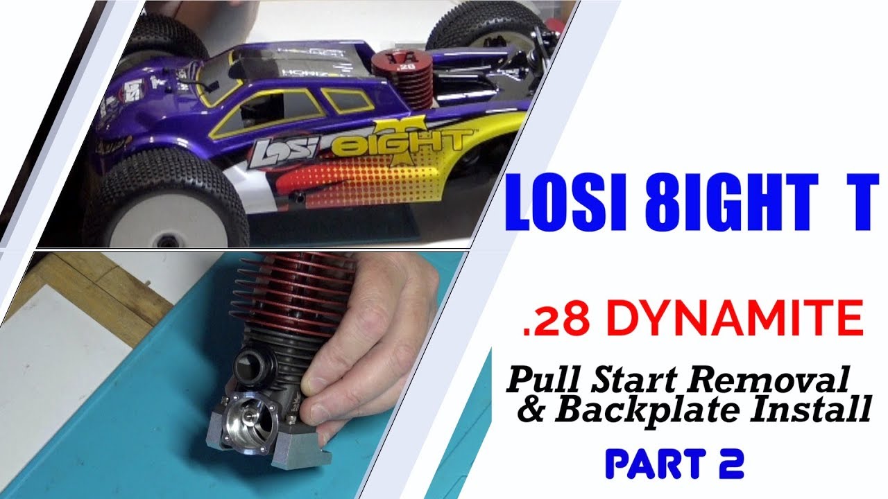 Losi 8T RTR Backplate Install Part 2