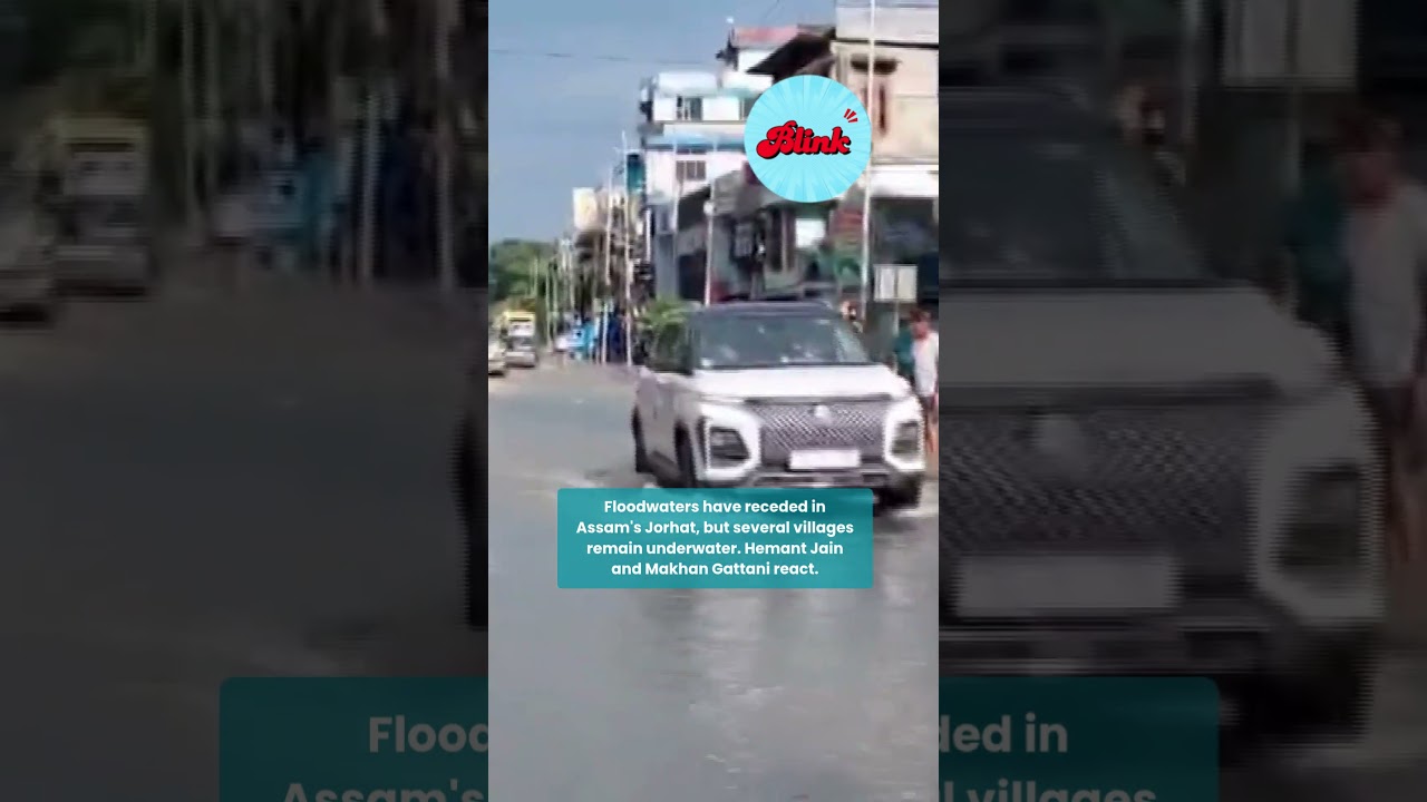 Floodwaters have receded in Assam's Jorhat, but several villages remain underwater