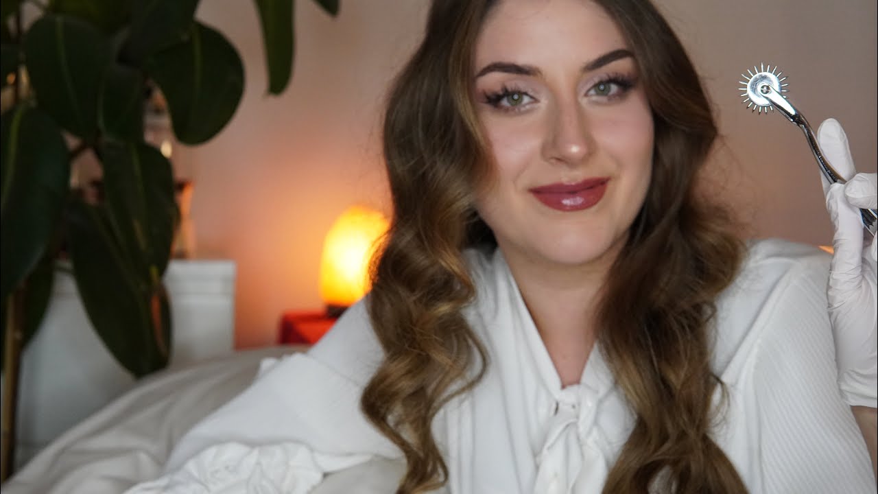 ASMR deutsch Akupunktur & Massage 💆🏻&zwj;♀️ R&uuml;ckenuntersuchung, Arzt-Rollenspiel, &Ouml;lmassage, Akupunkt...