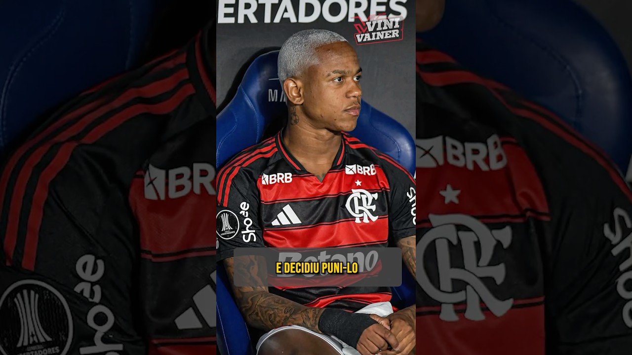 WALLACE YAN SOFRE PUNI&Ccedil;&Atilde;O DO FLAMENGO #shorts