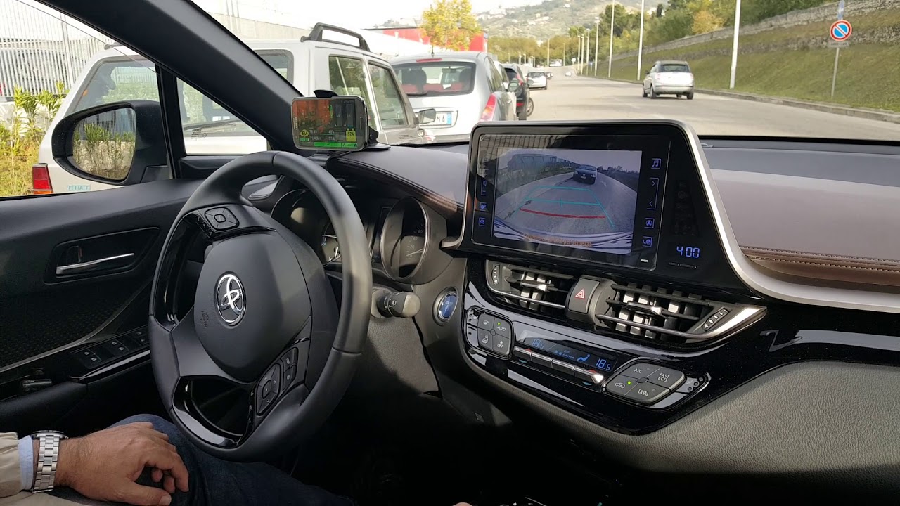 Toyota C-HR Simple Intelligent Parking Assist System