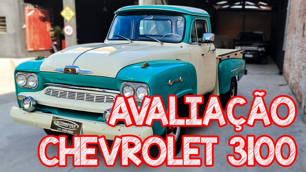Avaliação Chevrolet 3100 Brasil 1962 PICKUP RAIZ DE VERDADE - A VOVÓ DA CHEVROLET S10!