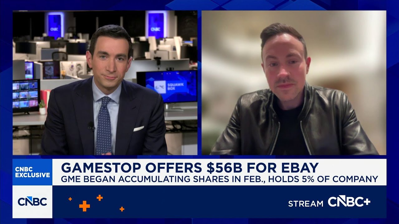 Смотрите полное интервью Райана Коэна с генеральным директором GameStop на канале CNBC.