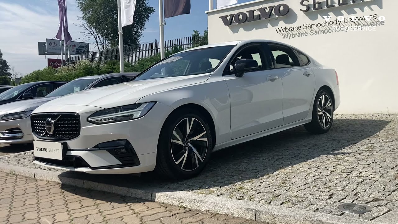 VOLVO SELEKT S90 D4 190HP R-DESIGN ICE WHITE 2020 | EUROSERVICE