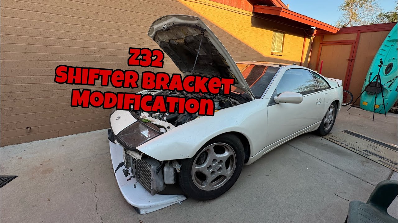300zx shifter bracket mod and fuel filter relocation