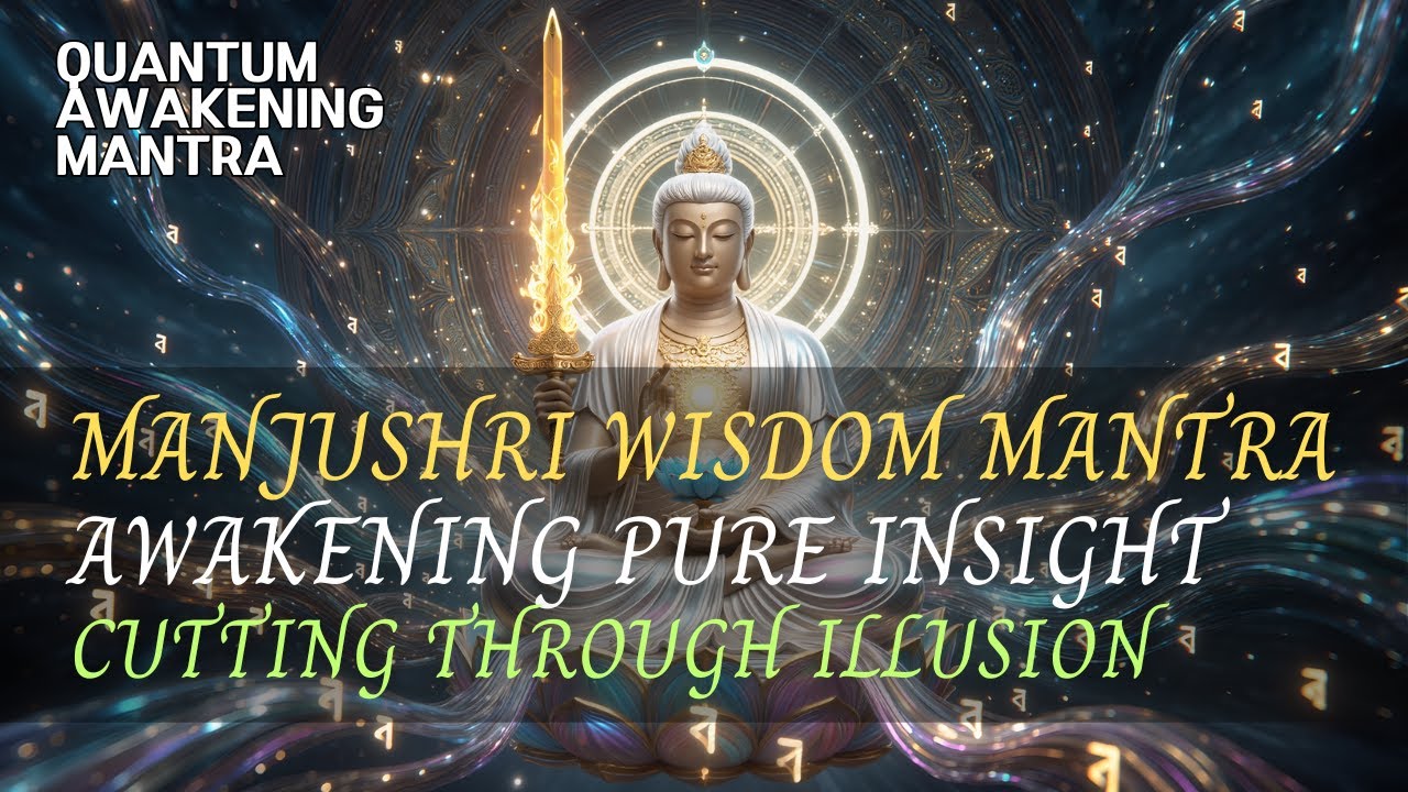 🧘Cut Through Illusion — Manjushri Meditation Mantra for Deep Calm