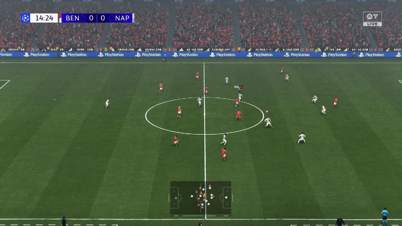 Champions-League Benfica-Napoli #48 #gameplayita #console #PS5 #fc26
