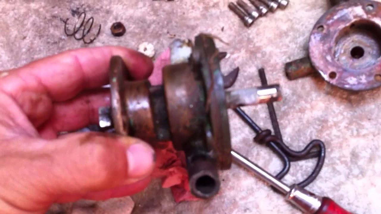 2012 - JUIN - CHANGEMENT TURBINE POMPE A EAU