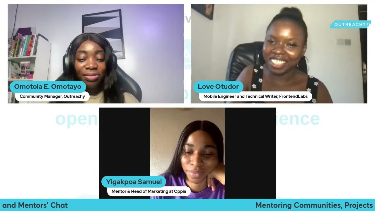 Mentoring Communities, Projects and  Mentors' Chat