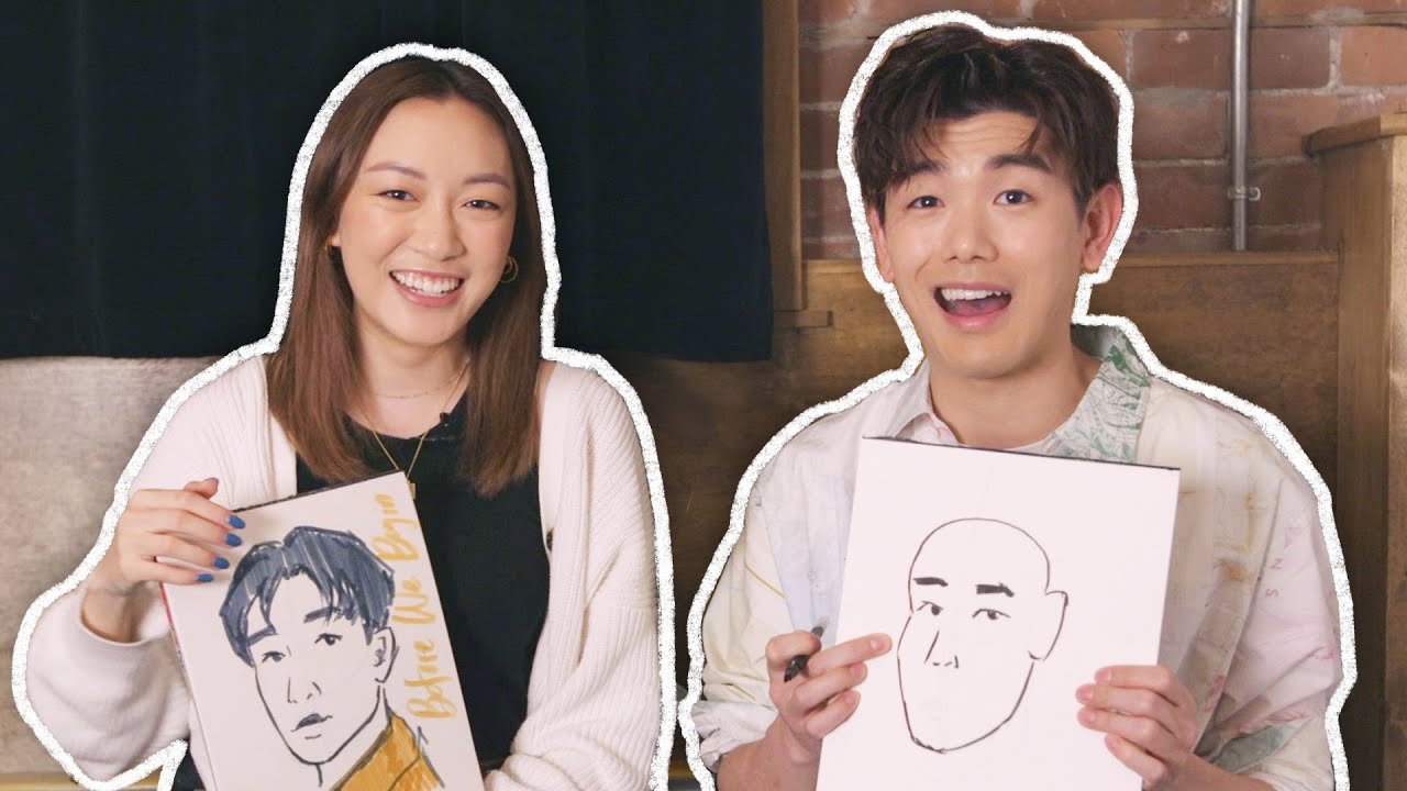 Teaching Eric Nam How to Draw a Self Portrait