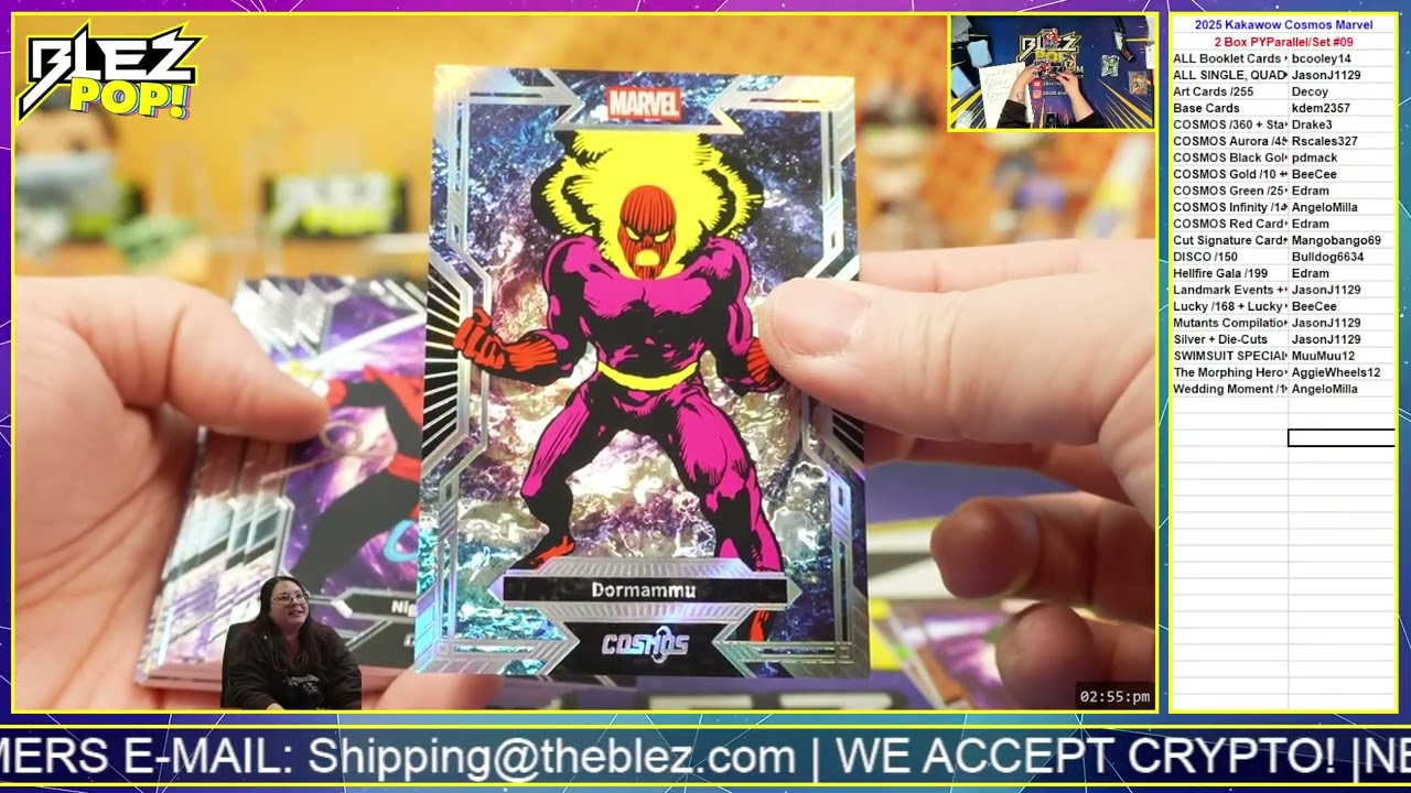 2025 Kakawow Cosmos Marvel 2 Box BREAK Pick Your Parallel Set #09