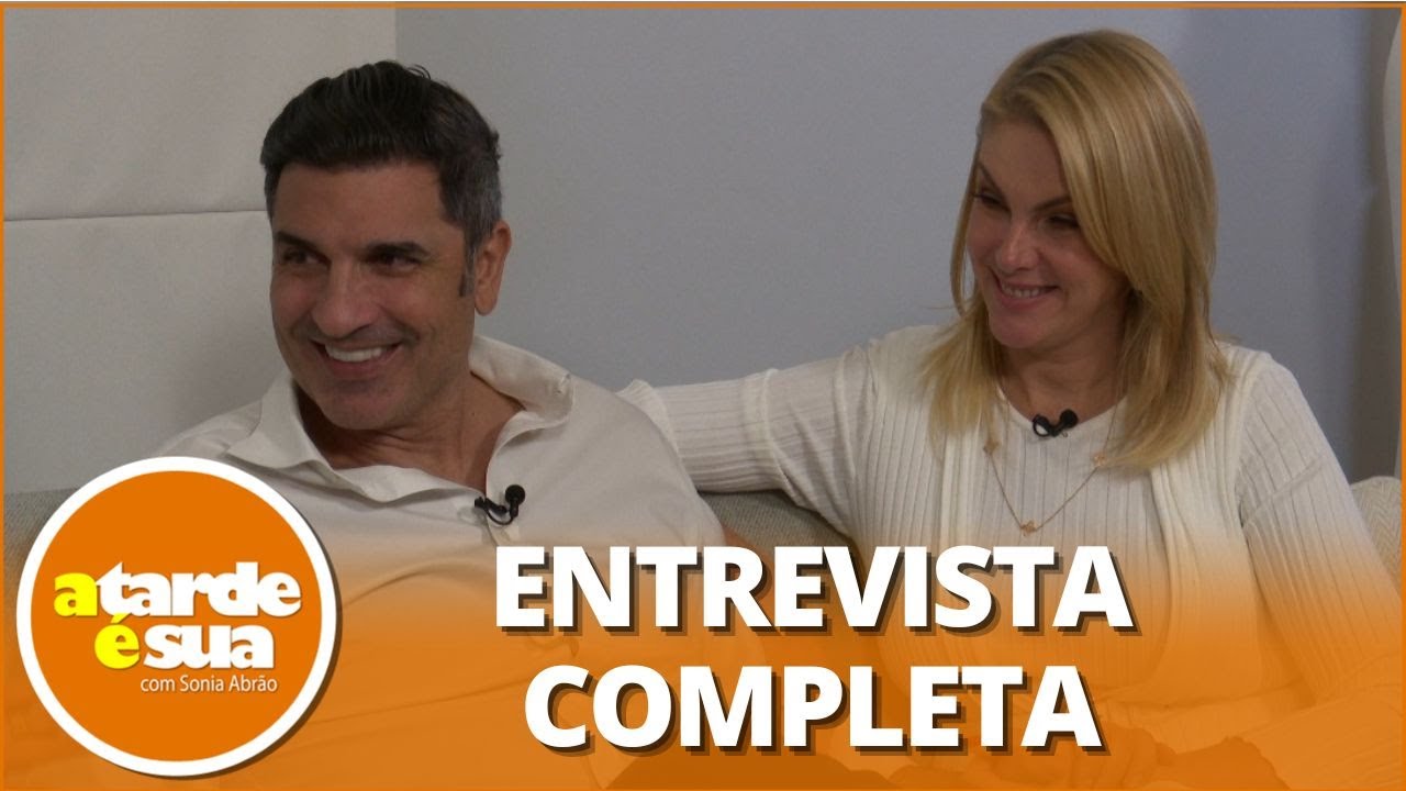 A Tarde é Sua: Entrevista com Edu Guedes e Ana Hickmann | Completo