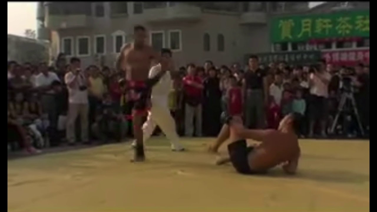 One of the first USA Fighter vs Chinese Fighter MMA Matches In China - Oct 2, 2006