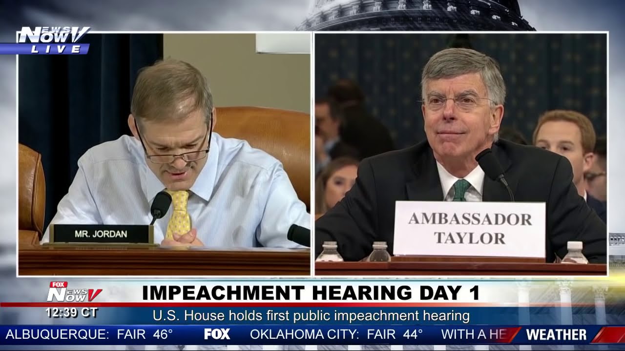 JIM JORDAN FIRED UP: During President Trump Impeachment Hearing