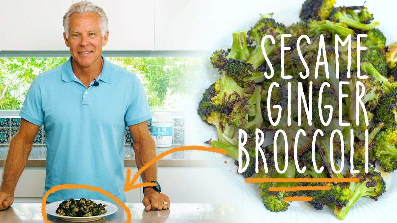 Keto Recipe - Sesame Ginger Broccoli