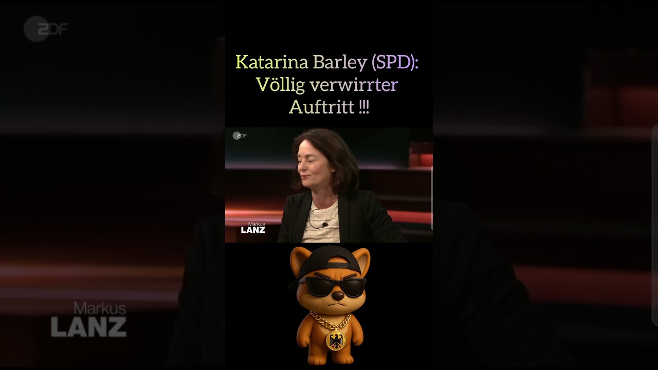 Katarina Barley (SPD): V&ouml;llig verwirrter Auftritt