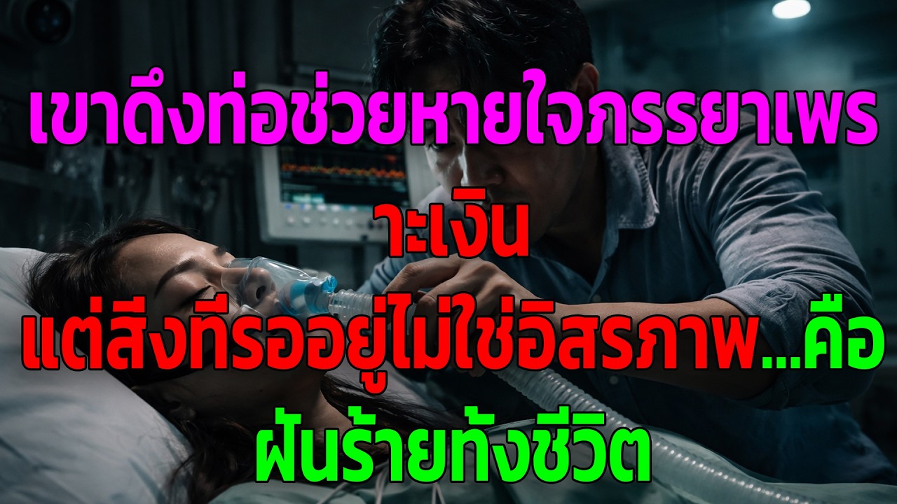 เขาดึงท่อช่วยหายใจภรรยาเพราะเงิน แต่สิ่งที่รออยู่ไม่ใช่อิสรภาพ…คือฝันร้ายทั้งชีวิต