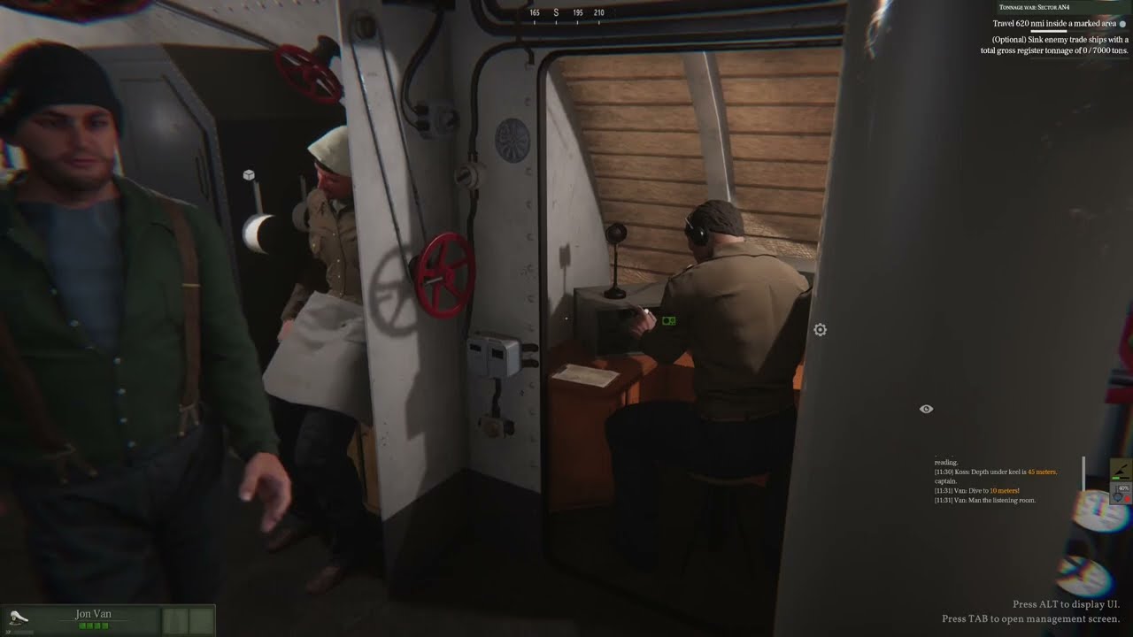 Uboat Skipper mode Campaign run! Hardcore/Expert difficulty