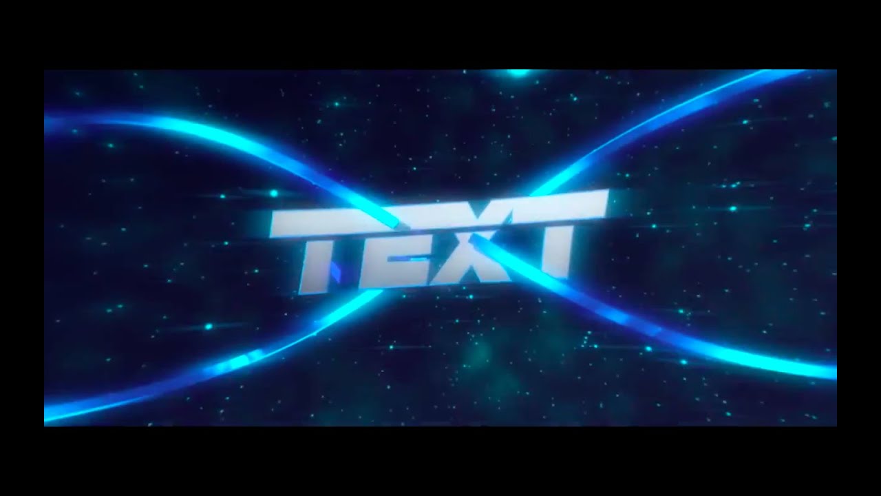 FREE Blue Space Sync Intro Template #100