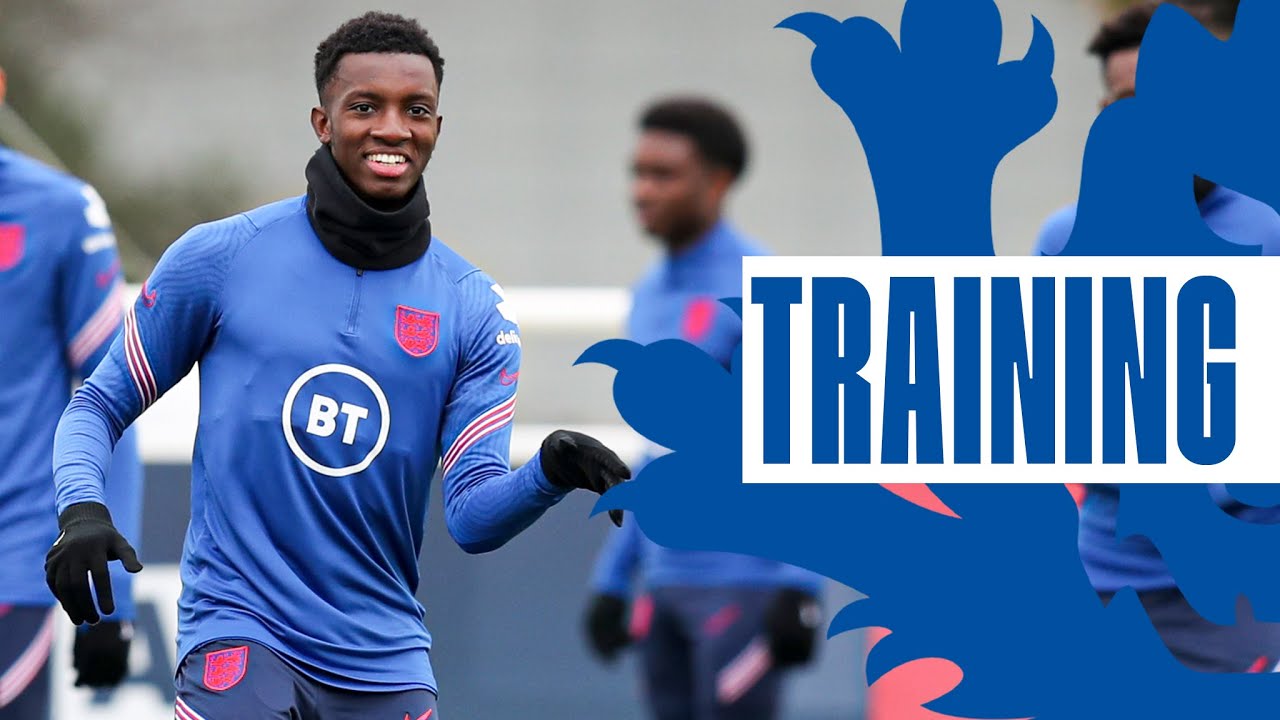 Young Lions Show Off Shooting Skills Ahead of Andorra Match | Inside Training | England U21