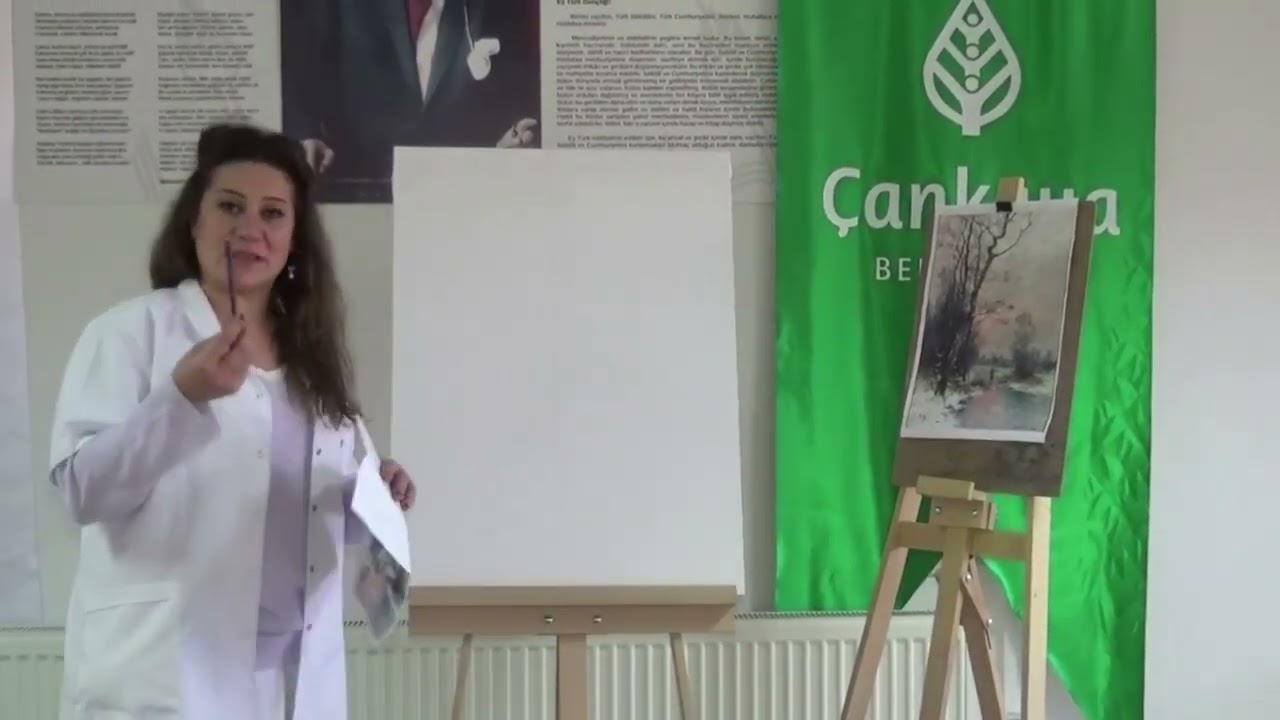 Yağlı Boya Resim Dersi Ders 1   Giriş