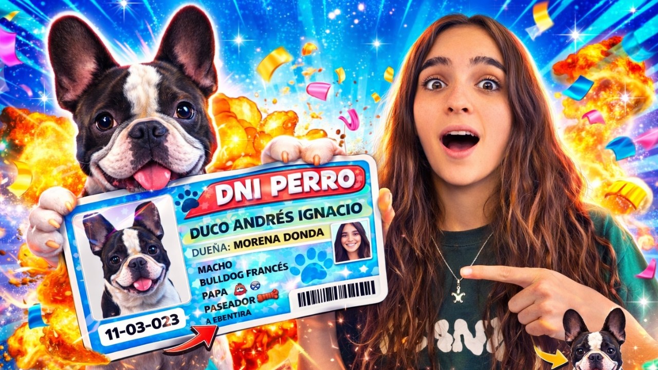 MI PERRO TIENE DNI 📄😳| More Andrade