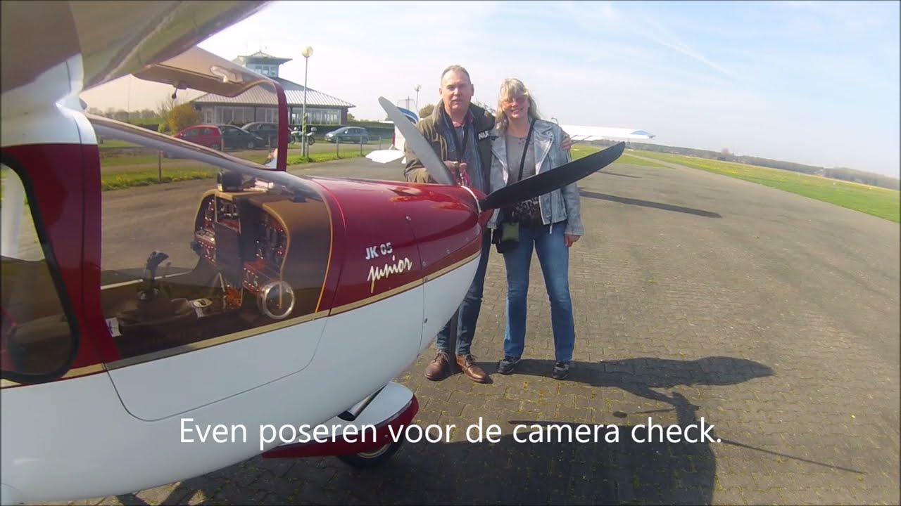 2023 04 22 Fly in Eelde motorvliegen Groningen met Ekolot JK-05 Junior