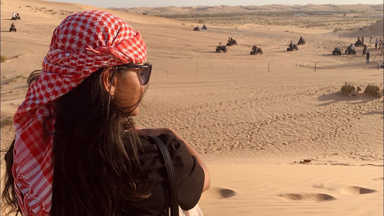 Camels, quad bikes, and a whole lot of fun—desert diaries unlocked! 🏍️🐪 #EpicSafari#desertsafari