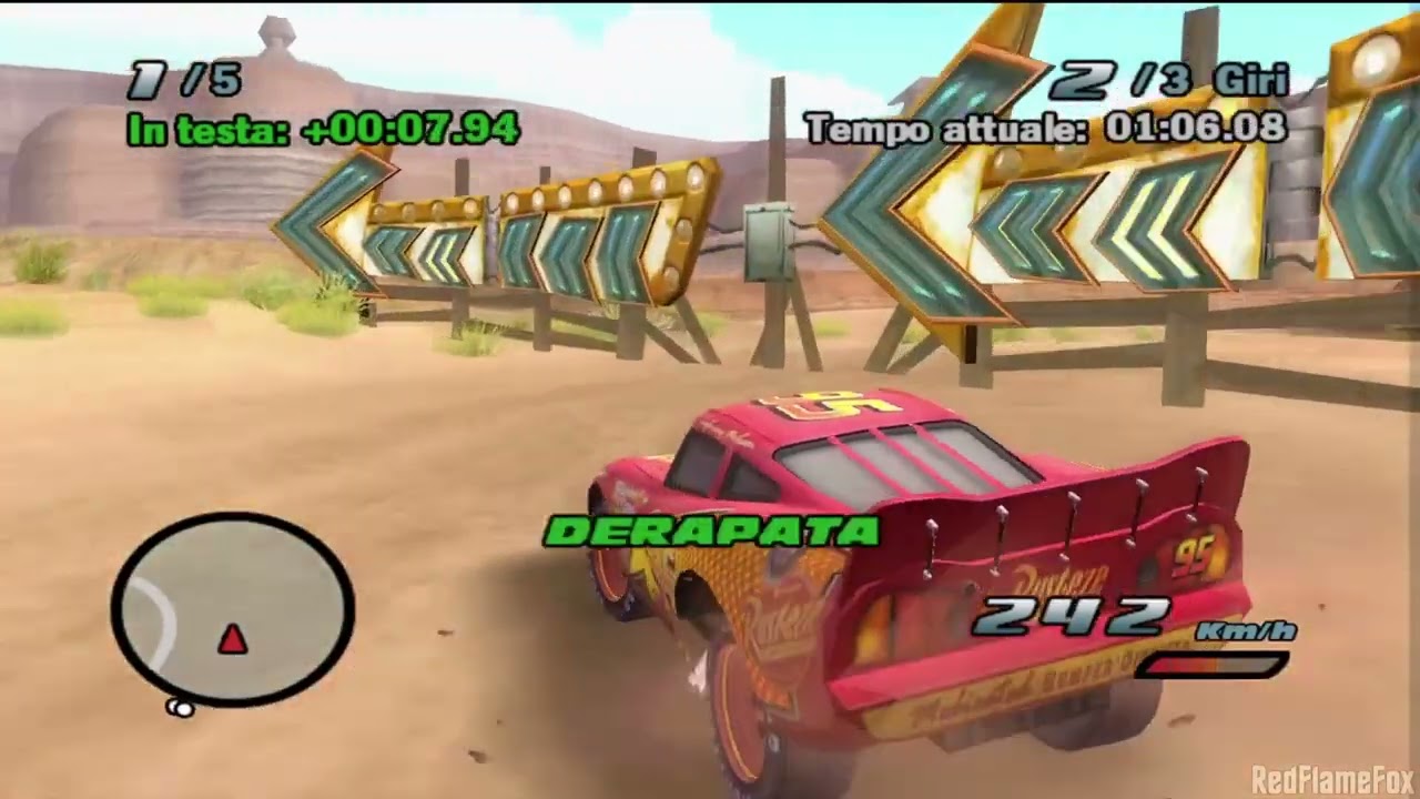 CARS: MOTORI RUGGENTI [PS2 ITA] - Parte 13: Turbo con Fillmore