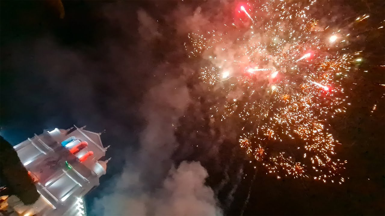 Pirotecnia en Jacaltenango 2023