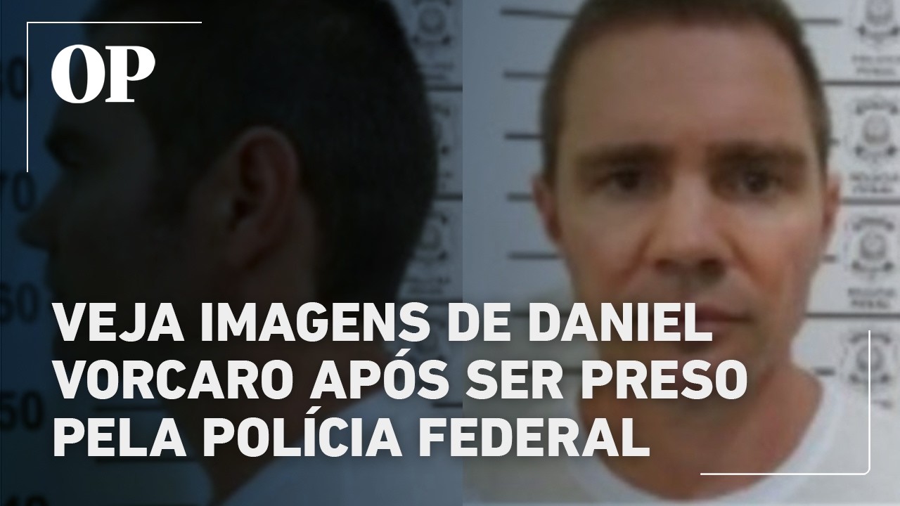 Veja imagens de Daniel Vorcaro após ser preso pela Polícia Federal