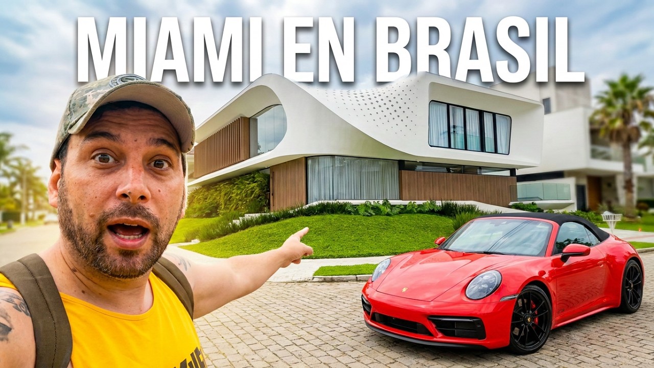 Mansiones y lujos de Brasil🏖 aca vive Messi? Jurere Internacional 2026💲🇧🇷✅️