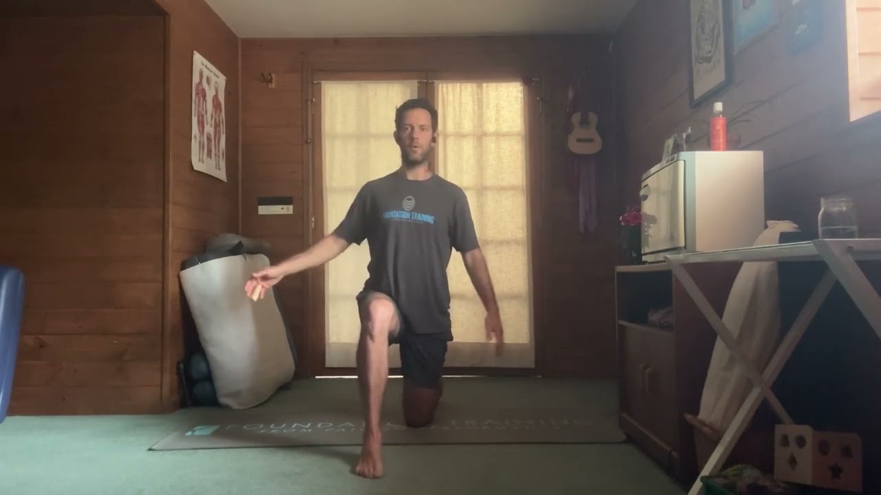 Hip Mobility with Woodpecker Rotations and Low Lunge Hip Rises